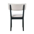 thumbnail image 2 of Jofran Beck Contemporary Upholstered Split Back Dining Chair (Set of 2), 2 of 6