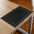thumbnail image 2 of Kitchen Mat, Ongmies Elegant Placemats Placemats Stain Pvc Table Mats Woven Vinyl Placemats Placemats for Dining Table, Placemat, 1X Dining Tableware Bowls and Plates Coasters, 2 of 9
