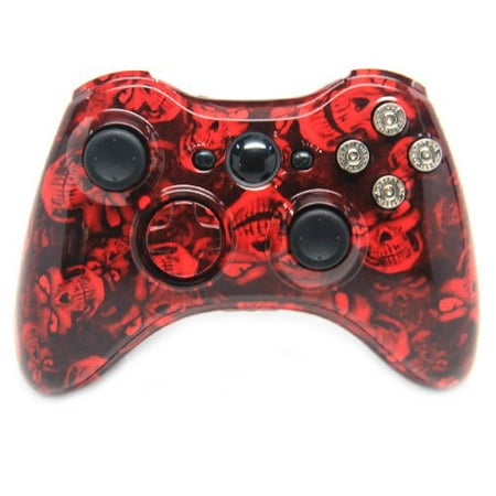 Scary Skulls Xbox 360 Rapid Fire Modded Controller Bullet Buttons 35 