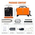 thumbnail image 4 of KFFKFF 8kW Diesel Air Heater, Bluetooth App Controlled All-in-One Diesel Heater with Auto Height Adjustment, Remote Control and LCD, Portable Parking Heater for Home RV Trailer Camper Van Boat, 4 of 9