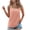 Light Blue, variant on Womens Tops Short Sleeve Striped Suspender Vest Casual Vest Round Neck Fashionable Sleeveless Summer Clothing 2025 Fashion Clothes Blouses Dressy Casual Women