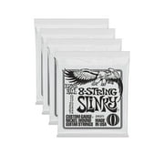 4 PACK Ernie Ball P02625 8-String Slinky Electric Nickel Wound
