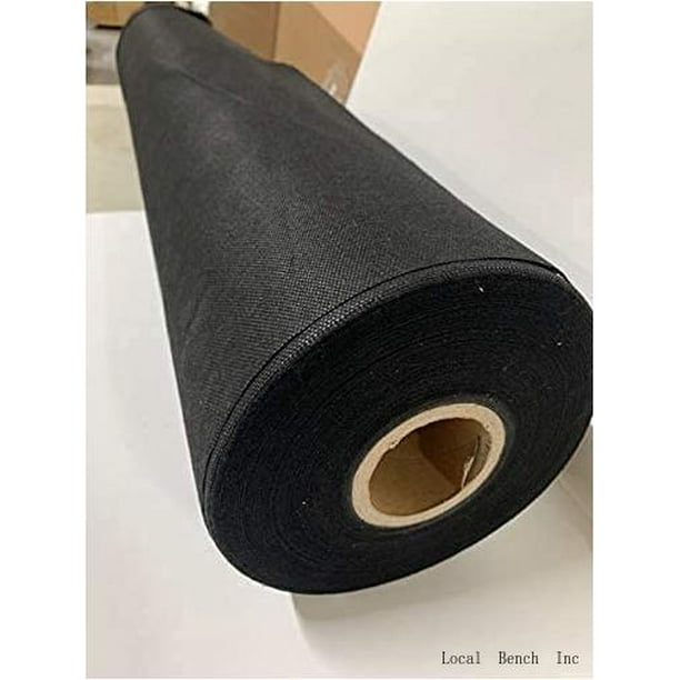 Upholstery Dust Cover & Black Cambric 1.40 Oz = 40G, 36" Wide (6 Yards