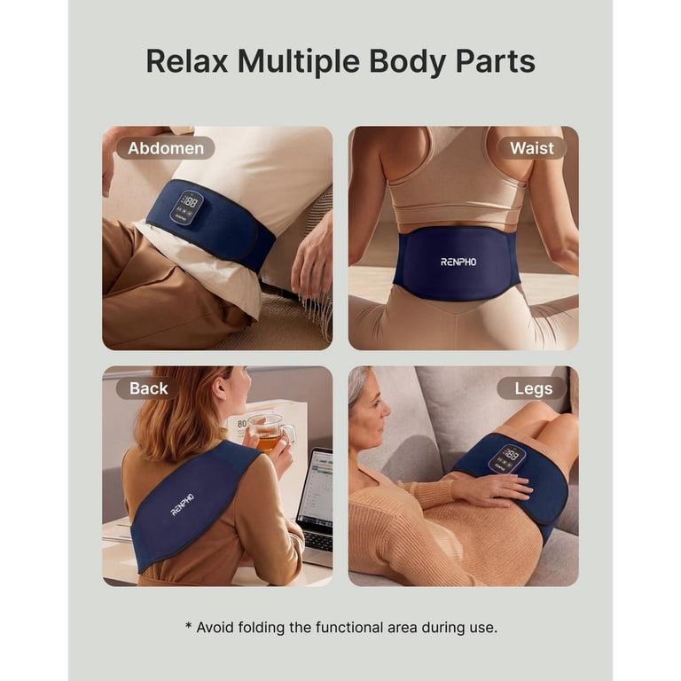 RENPHO Back Massage Belt with Heat & Red Light photo 8