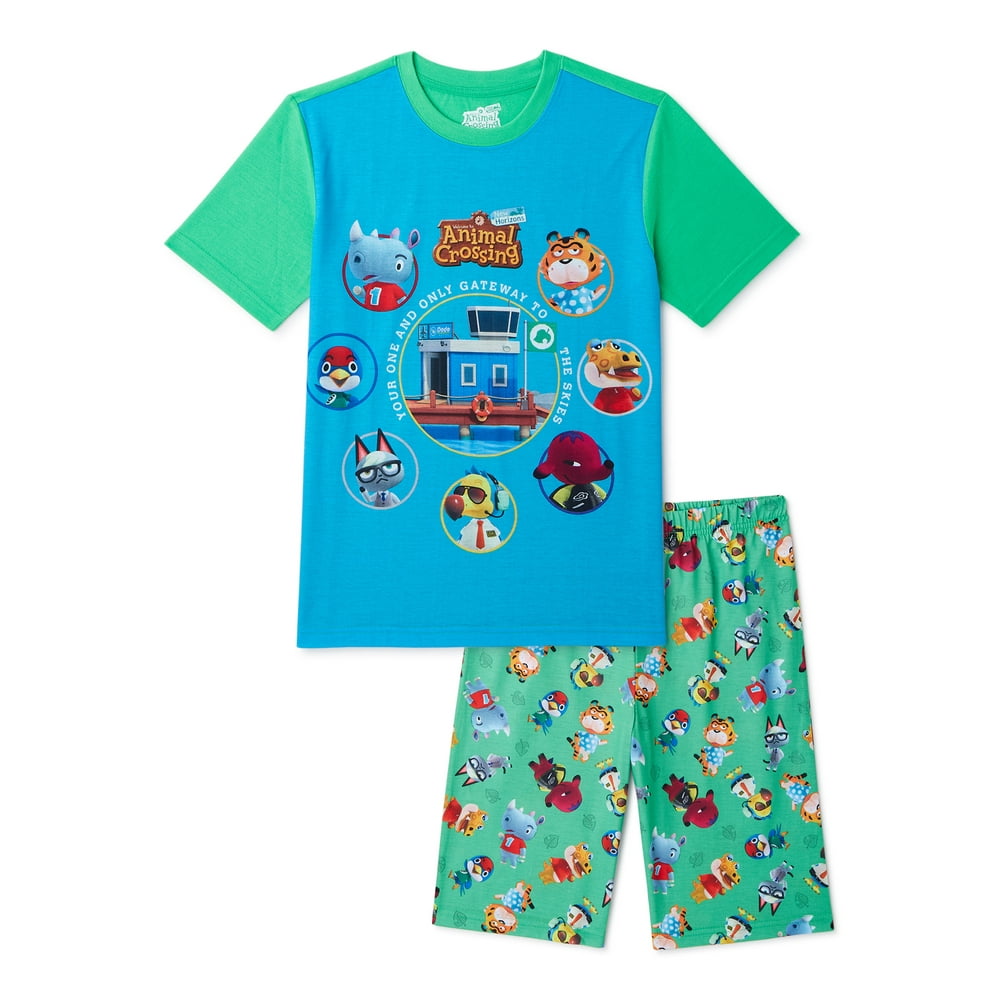 Animal Crossing - Animal Crossing Exclusive Boys 2-Piece Pajama Set