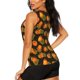 thumbnail image 3 of Balery Orange Pumpkin Camiseta sin mangas estampada ligera para mujer, tops de entrenamiento sin mangas, camisetas de yoga transpirables de secado rápido.-X-Large, 3 of 7