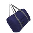 thumbnail image 3 of Bolsa de almacenamiento de viaje, bolsa de mano plegable portátil de nailon, organizador de equipaje, maleta, paquete de almacenamiento de ropa Almacenamiento y organización del hogar azul oscuro Bewildely HA3194-02B, 3 of 6