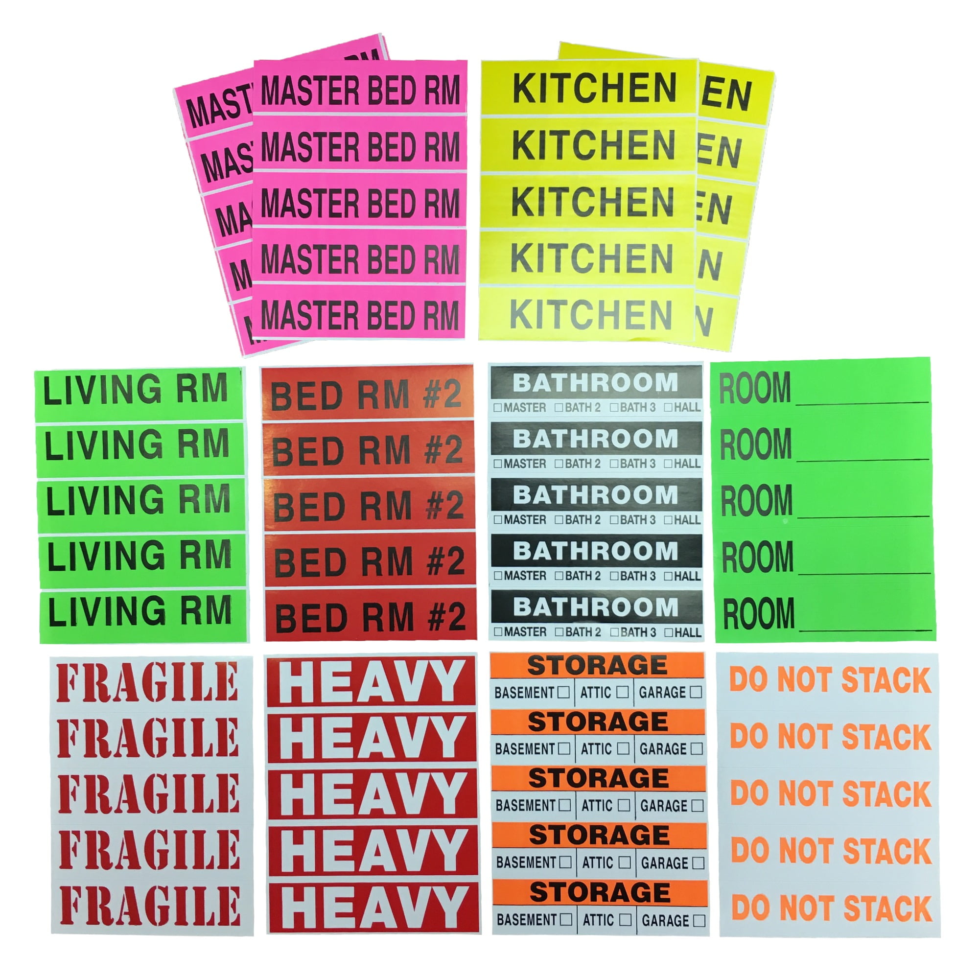ValueSupplies Moving Kit #4 - 24 Boxes and Labels