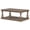 Brown, variant on Oufan 43.5” Rectangular Coffee Table with Storage Shelf, Farmhouse Wood Center Table for Living Room, Modern 2-Tier Tea Table with Open Shelf, Brown