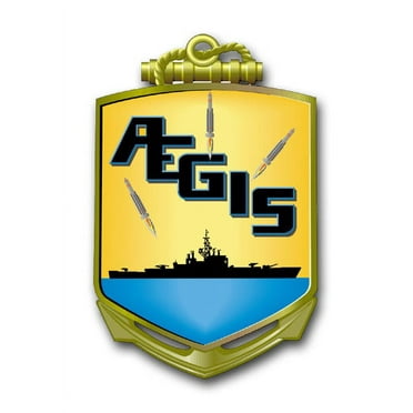 5.5 Inch Navy Aegis Vinyl Transfer Decal