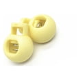 thumbnail image 2 of letairis 2pcs Cord Stoppers Lock End Toggles Spherical Elastic Locks Sport Backpack Clasp Accessories Sliding Luggage Button Beige 1Set, 2 of 6