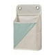 thumbnail image 1 of Bolsa organizadora para colgar en la pared, plegable, versátil y lavable. Verde, 1 of 9