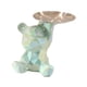 thumbnail image 2 of Estatua de oso, bandeja de almacenamiento, decoración de mesa nórdica, llavero, escultura de oso de cerámica para dormitorio, hogar y sala de estar Verde, 2 of 8