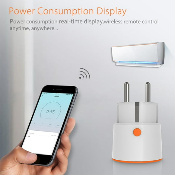 Tuya Smart Plug Mini Electrical Power Outlet Device Wall Voice Control Lights On/Off Switch Home Travel Assistant Accessories EU Plug