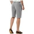 thumbnail image 3 of NOMADIC NOOK Men's Stripe Flat Front Seersucker Chino Walk Shorts 2 Pack, 3 of 7