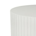 thumbnail image 4 of Christopher Knight Home Outdoor Round Propane Tank Cover, Lightweight Concrete Side Table, White, 4 of 7