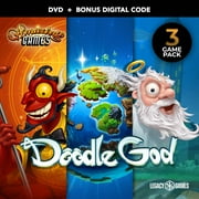 Amazing Puzzle Games: Doodle God - 3 Game Pack, PC DVD with Digital Download Codes