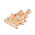 thumbnail image 2 of Alloy Enamel Pendants Castle Charm Light Gold 23x14.5x3mm Hole: 1.6mm, 2 of 3