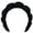 Black, variant on Spa Headbands for Washing Face or Facial Makeup Headbands Bubble Skincare Headbands Drunk Elephant Terry Cloth Puffy Headbands for Mask Skin Treatment