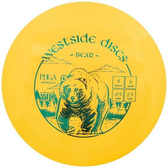 Westside Discs VIP Bear Fairway Driver Golf Disc [Colors Will Vary] - 173-176g