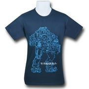 Titanfall Atlas Outline T-Shirt-Men's Medium
