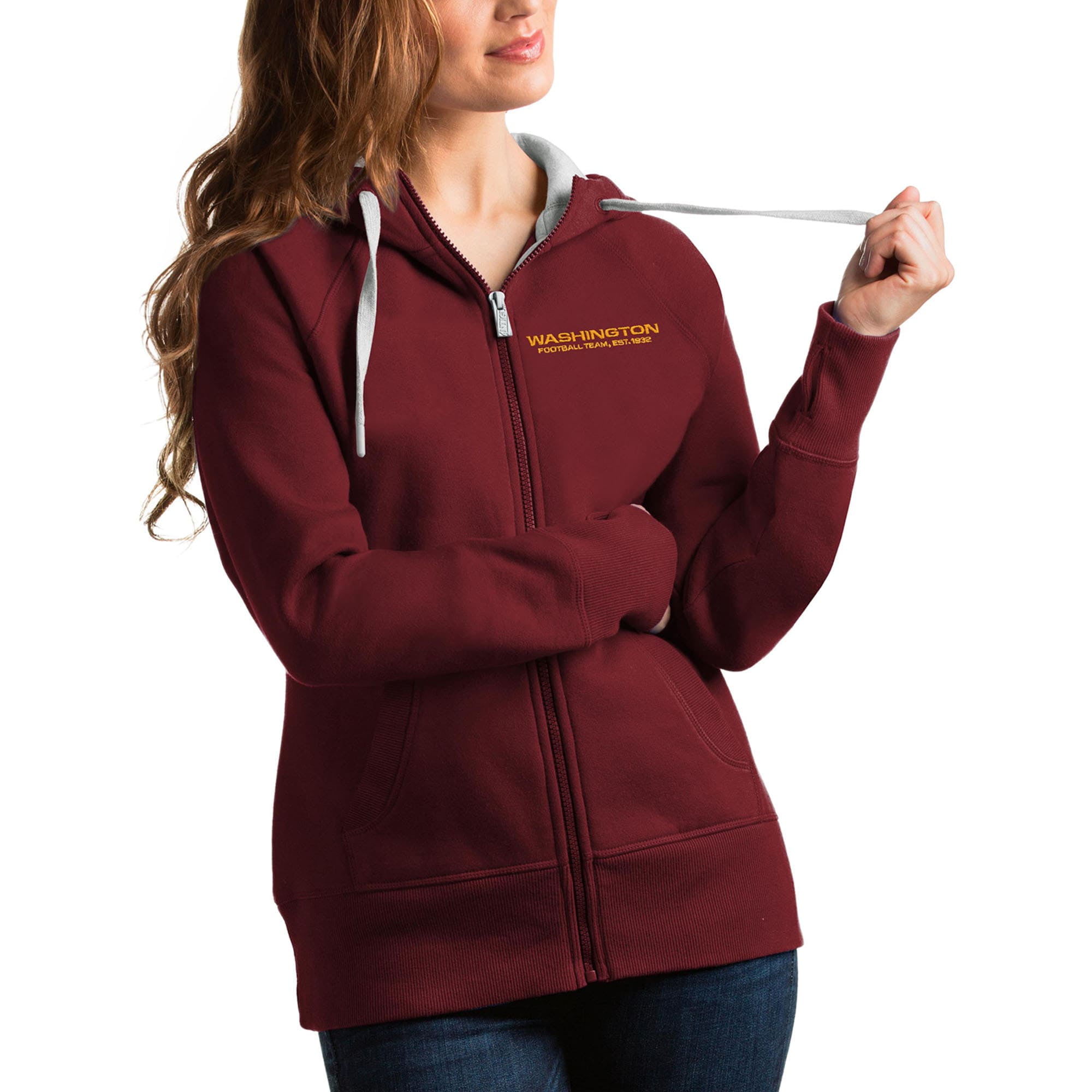 burgundy zip hoodie