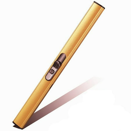 

TYMEIK Candle Lighter Electric Lighter Rechargeable USB Lighter Arc Windproof Flameless Plasma Lighter Long Stick with Rope and Ring No Butane Fluid Perfect for Candle BBQ Camping Kitchen Stove