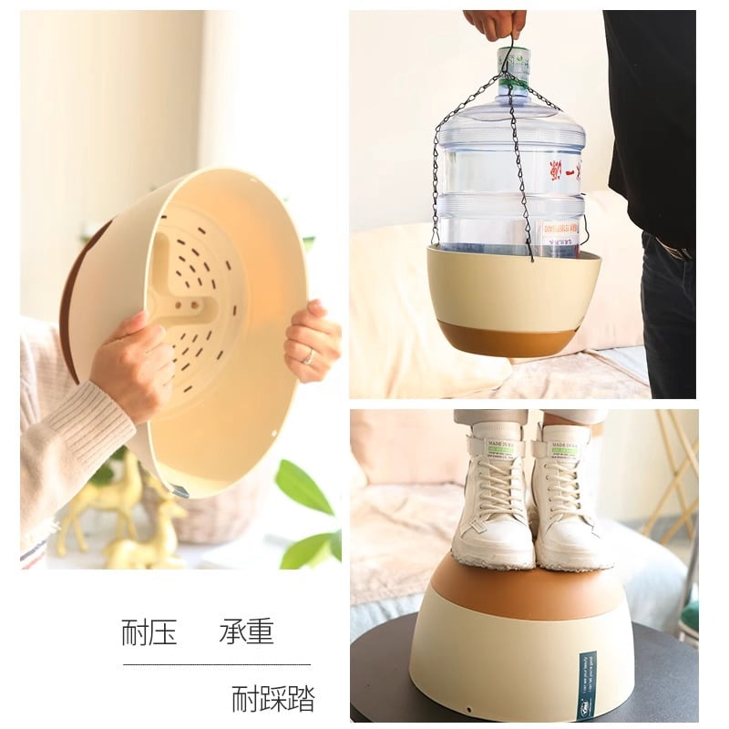 Hanging Planter Pots with Chains, Self-Watering Baskets for Indoor & Outdoor Plants