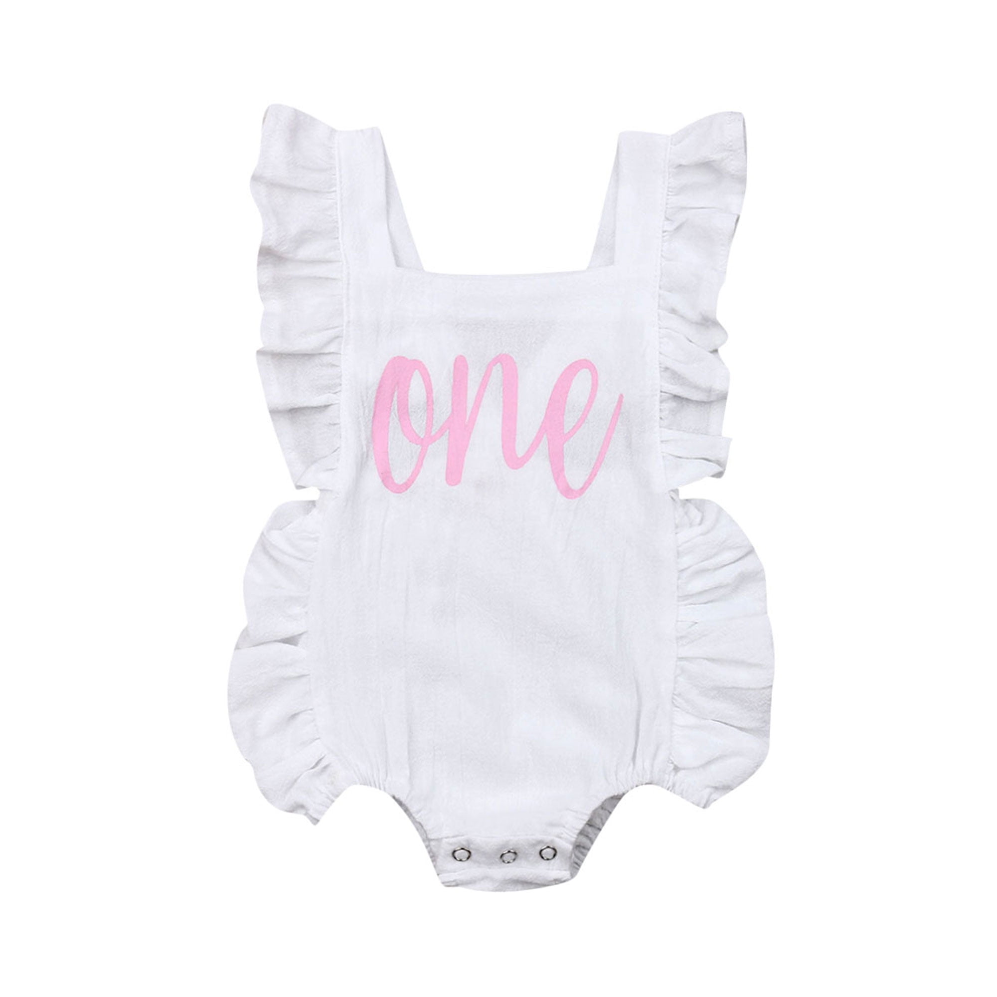 1st birthday romper girl