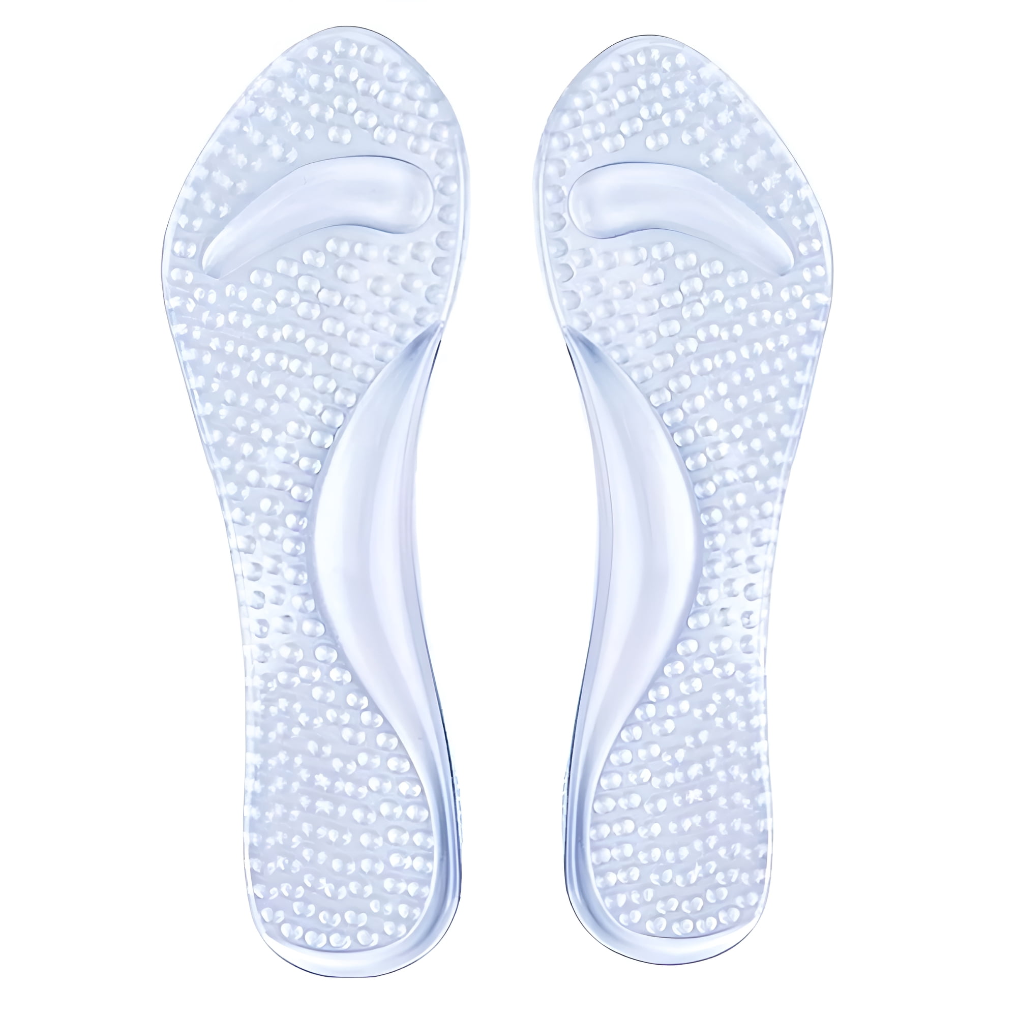 XIRQI 2026 New Silicone Gel Orthopedic Insoles Women High Heel Shoes Flat Foot Arch Support Pads Shoe Inserts Transparent Massage Insole for Women