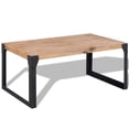 thumbnail image 1 of Mesa de Centro Casafoyer de Madera de Acacia Maciza 100x60x45 cm, 1 of 4