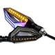 thumbnail image 1 of 4 pcsA pair of Universal LED Motorcycle Turn Signal Light 12V IPX-6 Waterproof Daytime Running Lights Indicator Blinker Lamp, 1 of 5