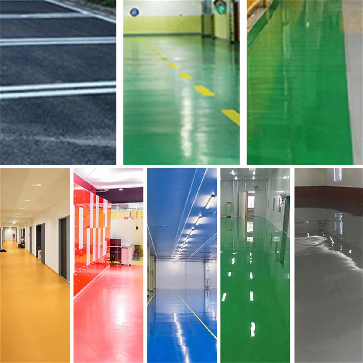 Quick-Dry Anti-Slip Water-Based Floor Paint, Concrete Paint, Floor Paint Epoxy Floor Paint, Floor Paint Interior, Concrete Floor Paint