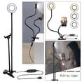 thumbnail image 1 of Studio selfie ,Anillo de luz LED ,luz led de maquillaje ,clip de luz nocturna ,Luz de cámara con soporte para teléfono CUTICAT Studio selfie ring light, 1 of 8