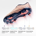 thumbnail image 2 of DREAM PAIRS Boys Girls FG AG Soccer Cleats High-Speed Anti-Torsion Lightweight Football Shoes, 2 of 9