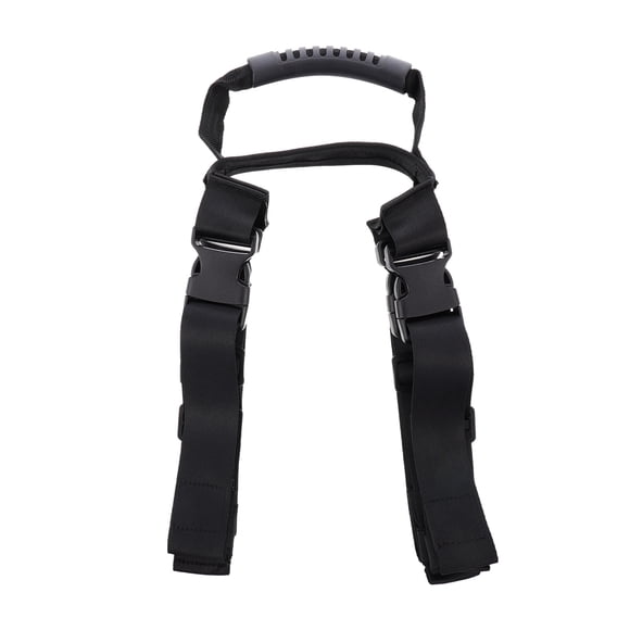 unbranded Correa De Asa Para Maletero De Motocicleta Negro Con ABS Resistente Y Ajustable
