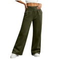 thumbnail image 2 of JOANKDMI High Waisted Lounge Trousers for Women Wide Leg Athletic Pants with Pockets Tummy Control Loose Baggy Joggers for Yoga Workout Running and Everyday Wear, 2 of 9