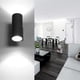 thumbnail image 2 of Lámpara De Pared Led Cob De 6W, Candelabro De Pared De Cilindro Arriba Y Abajo, Resistente Al Agua, Ip65, Blanco Cálido, Ca 85-265V Para Jardín De Pasillo seitruly HA025406-08, 2 of 6