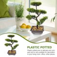 thumbnail image 4 of Miangastore Exquisite Artificial Pine Tree in ABS for Home Decor Green仿真装饰品, 4 of 8