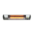 thumbnail image 3 of Kenmore Carbon Infrared 1500W Electric Wall-Mounted Outdoor Patio Heater w/ Remote Silver, 3 of 8