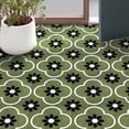 thumbnail image 3 of DEWOO Peel and Stick Floor Tile, Peel and Stick Flooring Self Adhesive, Waterproof Vinyl Flooring Suitable for Bathroom, Kitchen, Green(12 x 12 In, 10PCS), 3 of 10