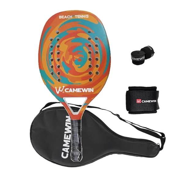 Pala de pádel CAMEWIN de fibra de carbono 18k 360g + 10g