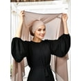 thumbnail image 3 of Instant Chiffon Hijab With Magnetic Buckle Solid Color Woman Hijab Scarf Turban Fashion Headband Shawl, 3 of 7