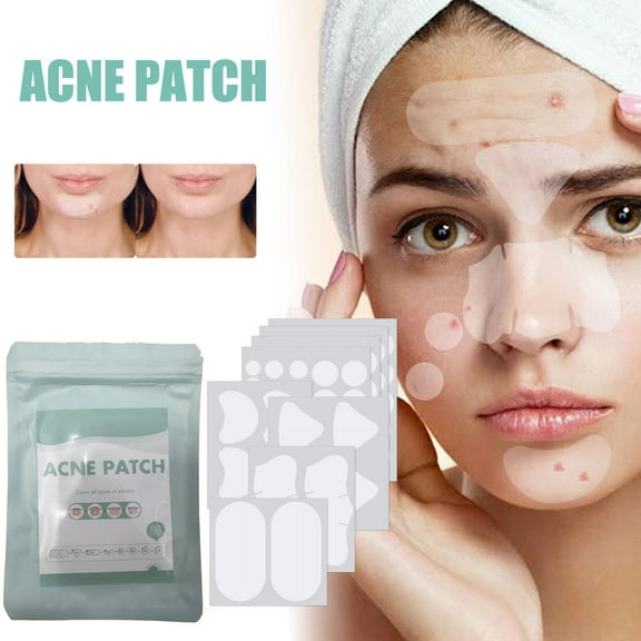 Gunyslmo Gift for Mom Pimple Patches 8 Sizes 102 Patches For Large Zit Breakouts Patches For Face Chin Or Body Hydrocolloid Bandages With Tea