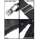 thumbnail image 5 of Liga de encaje para mujer, talla grande, con 6 clips metálicos, ajustable, color blanco, 5 of 5