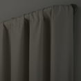 thumbnail image 6 of Eclipse Barnes 1" Blackout Wrap Curtain Rod, 48-86", Brushed Nickel, 6 of 8