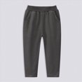 thumbnail image 2 of Gibobby Boys Pants Toddler Pants Sweatpants 2T 3T 4T 5T 6T 7T Boys Soft Joggers Athletic Pull On Sweat Pants With Pockets For Kids Clothes Boys Athletic Pants(2-3 Years,Dark Gray), 2 of 4