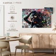 thumbnail image 5 of Elephant Stock Woman With Butterflies Wall Art - Horizontal Canvas Wall Art - Living Room Wall Decor - People Canvas - Black And Gray Decor - 12" x 8", 5 of 8