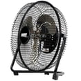 thumbnail image 5 of Seasons Comfort Ventilador de alta velocidad de 9 pulgadas, negro, 3 velocidades, inclinación de 360 ​​grados, asa de transporte, 30 W - Ventilador de piso industrial de metal resistente para el hogar, 5 of 5