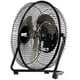 thumbnail image 5 of Seasons Comfort Ventilador de alta velocidad de 9 pulgadas, negro, 3 velocidades, inclinación de 360 ​​grados, asa de transporte, 30 W - Ventilador de piso industrial de metal resistente para el hogar, 5 of 5